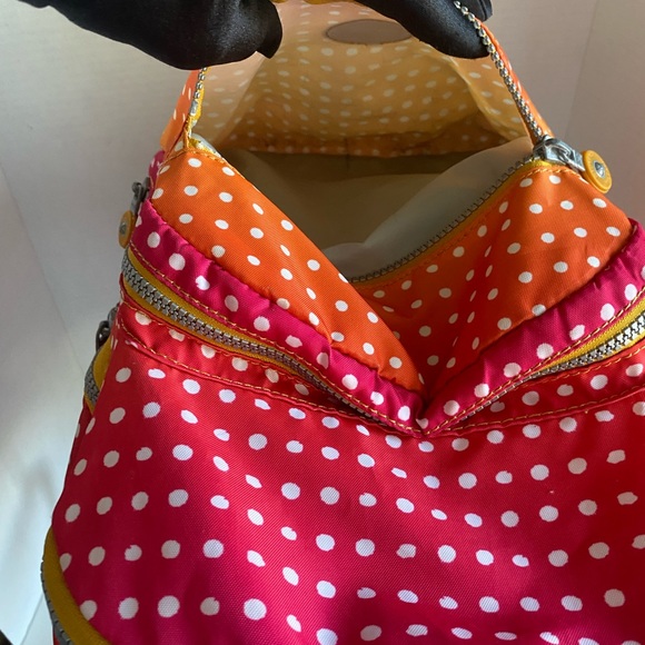 Kipling large backpack Rainbow Dot Print - Picture 6 of 14